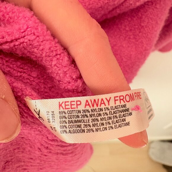 Daily Practice by Anthropologie Long-Sleeve Mini Jumper Sweater Dress Pink Sz XS - Picture 9 of 9